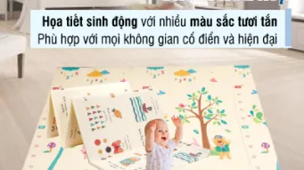 6 lý do vì sao nên mua thảm xốp lót sản cho trẻ nhỏ?